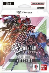 Gundam Card Game - ST03 Zeon's Rush Starter Deck